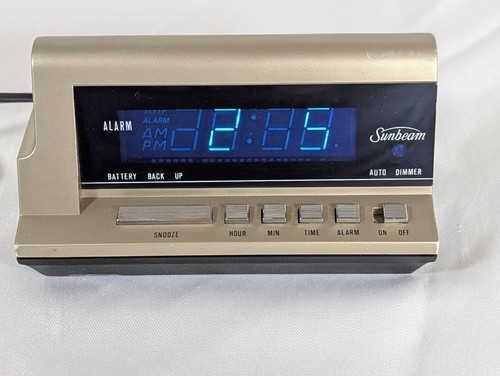 Vintage sunbeam alarm - sunbeam,